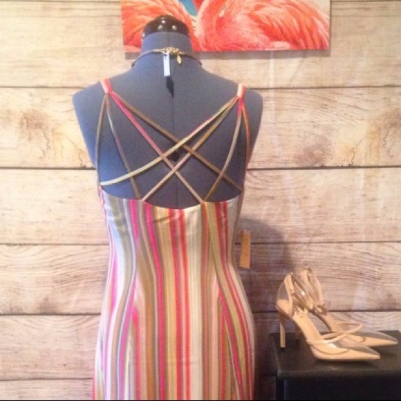 🌹🌹A List Threads HPStunning Rachel Roy Third Dimension Maxi - Picture 4 of 7